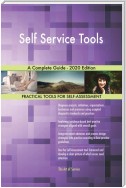 Self Service Tools A Complete Guide - 2020 Edition