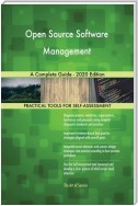 Open Source Software Management A Complete Guide - 2020 Edition