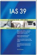 IAS 39 A Complete Guide - 2020 Edition