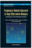 Frequency-Domain Approach to Hopf Bifurcation Analysis