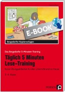 Täglich 5 Minuten Lese-Training - 3./4. Klasse
