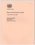 Report of the Security Council