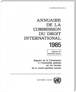 Annuaire de la Commission du Droit International 1985, Vol. II, Partie 2