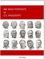 Ink Wash Portraits of U.S. Presidents