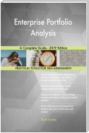 Enterprise Portfolio Analysis A Complete Guide - 2019 Edition
