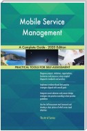 Mobile Service Management A Complete Guide - 2020 Edition