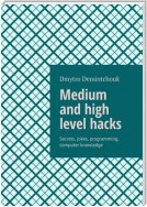 Medium and high level hacks. Secrets, jokes, programming, computer knowledge