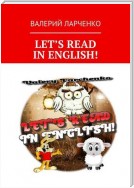 Let’s read in english! Fairy tales