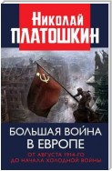 Большая война в Европе: от августа 1914-го до начала Холодной войны