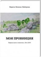 Моя провинция. Первые шаги в живопись. Лето 2019