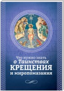 Что нужно знать о Таинствах Крещения и Миропомазания