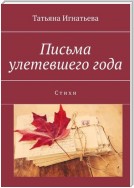 Письма улетевшего года. Стихи