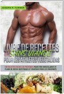 Livre De Recettes Sans Viande Pour Les Athlètes Végétaliens