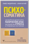 Психосоматика. Как выйти из адского круга панических атак, беспокойства, стресса и тревожных состояний. 20 работающих способов