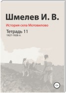 История села Мотовилово. Тетрадь 11. 1927–1928 гг.