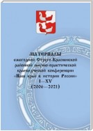 Материалы ежегодной Струго-Красненской районной научно-практической краеведческой конференции «Наш край в истории России». I–XV (2006–2021)