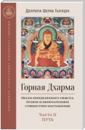 Горная Дхарма. Океан определенного смысла. Особое и окончательное сущностное наставление. Часть II. Путь