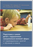 Подготовка к школе детей с нарушениями эмоционально-волевой сферы: от индивидуальных занятий к обучению в классе