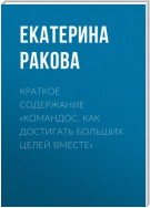 Краткое содержание «Командос. Как достигать больших целей вместе»