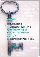 Цифровая трансформация для директоров и собственников. Часть 3. Кибербезопасность. Часть 3. Кибербезопасность