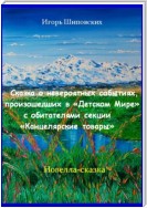 Сказка о невероятных событиях, произошедших в «Детском Мире» с обитателями секции «Канцелярские товары»