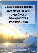 Самобанкротство: документы для судебного банкротства гражданина