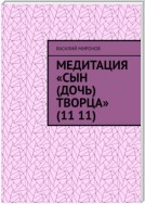 Медитация «Сын (Дочь) творца» (11 11)