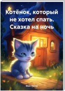 Котёнок, который не хотел спать. Сказка на ночь