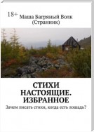 Стихи настоящие. Избранное. Зачем писать стихи, когда есть лошадь?