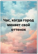 Час, когда город меняет свой оттенок