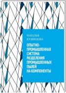 Опытно-промышленная система разделения промышленных пылей на компоненты