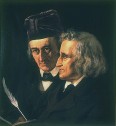brothers Jacob and Wilhelm  Grimm