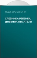 Слезинка ребенка. Дневник писателя