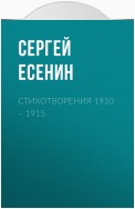 Стихотворения 1910 – 1915