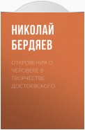 Откровения о человеке в творчестве Достоевского