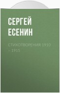 Стихотворения 1910 – 1915