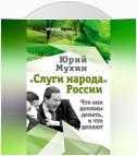 «Слуги народа» России. Что они должны делать, и что делают