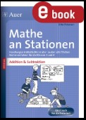 Mathe an Stationen Addition & Subtraktion 3-4