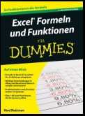 Excel Formeln und Funktionen für Dummies