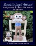 Scimmietta-Lunghi-Abbracci Amigurumi Schema Uncinetto in Italiano