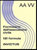 Formulario dell'esecuzione civile