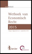 Wetboek Economisch recht 2015