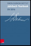 Jahrbuch des Simon-Dubnow-Instituts / Simon Dubnow Institute Yearbook XV/2016