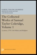 The Collected Works of Samuel Taylor Coleridge, Volume 1