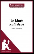 Le Mort qu'il faut de Jorge Semprun (Fiche de lecture)