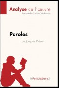 Paroles de Jacques Prévert (Analyse de l'oeuvre)