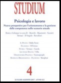 Studium- Psicologia e lavoro: Nuove prospettive per l’orientamento e la gestione  delle competenze nello scenario attuale