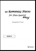 10 Romantic Pieces for Flute Quartet (FLUTE 2)