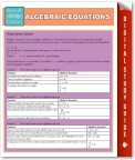 Algebraic Equations (Speedy Study Guides)