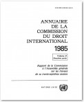 Annuaire de la Commission du Droit International 1985, Vol. II, Partie 2